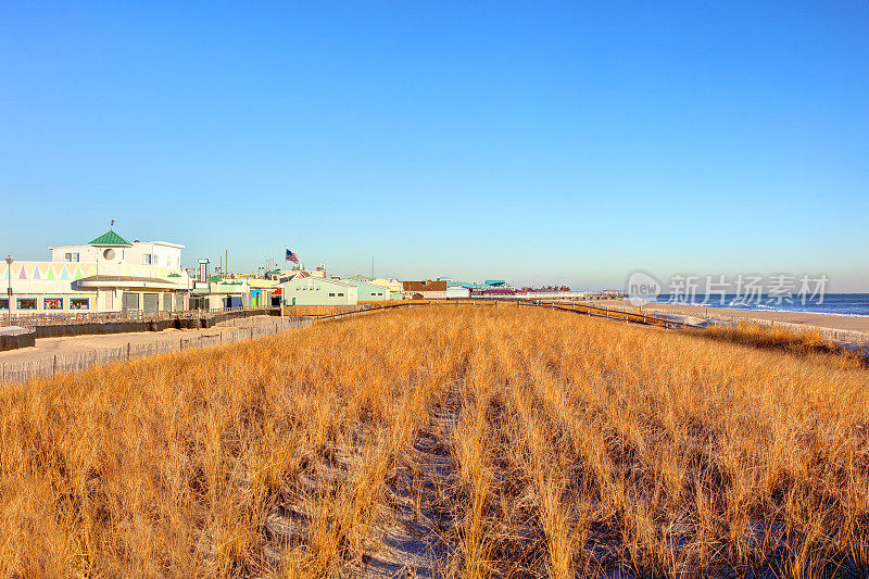 沿着Point Pleasant海滩的Jenkinson木板路